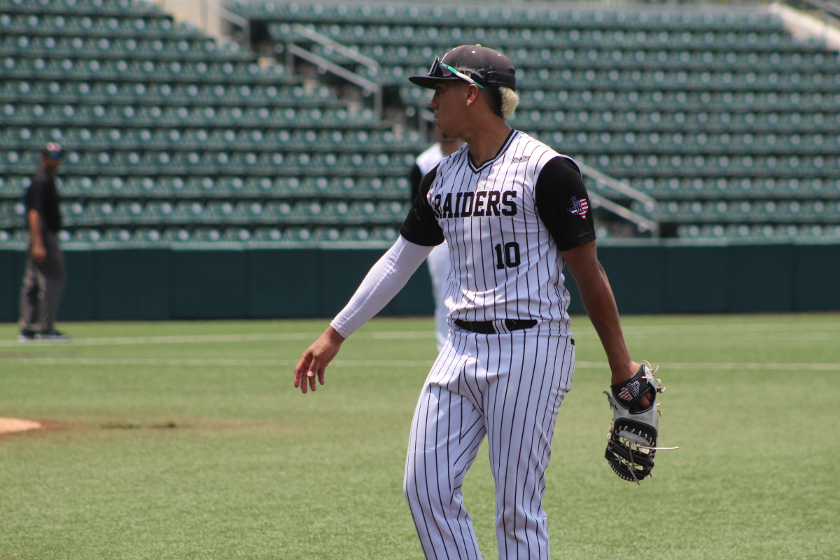 Texarkana Liberty-Eylau Canyon Randall 4A UIL state semifinals Texas baseball playoffs 060723 Andrew McCulloch 353